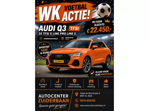 Audi Q3 35 TFSI S Line Pro Line S